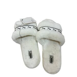 NWT Women Puma Fluff Remix BX Slippers Relaxed Spa Casual Homebody Slides 8
